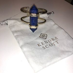 KENDRA scott blue onyx cuff bracelet